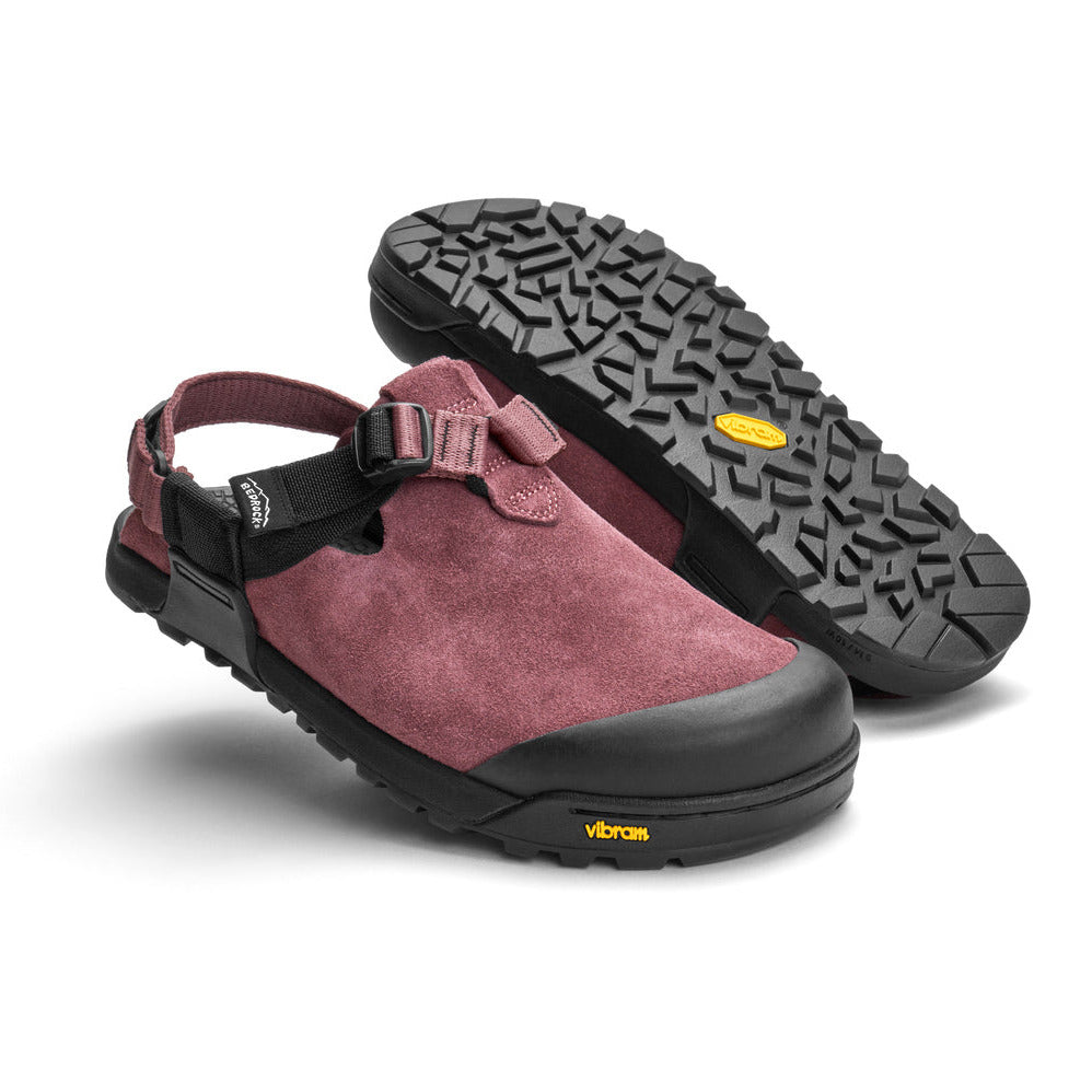 Bedrock Mountain Clog - Suede Leather - Wild Rose