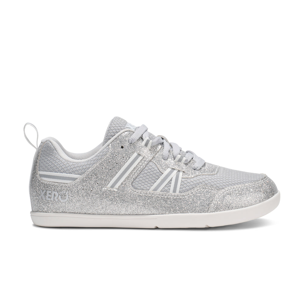 Xero Shoes Prio Big Kids - silver glitter - EU34