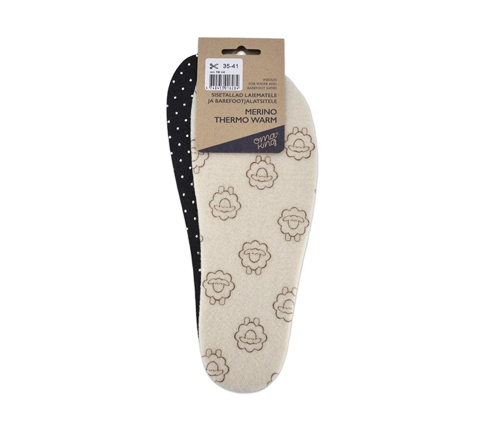OmaKing Universal Einlegesohle - Merino Thermo Warm