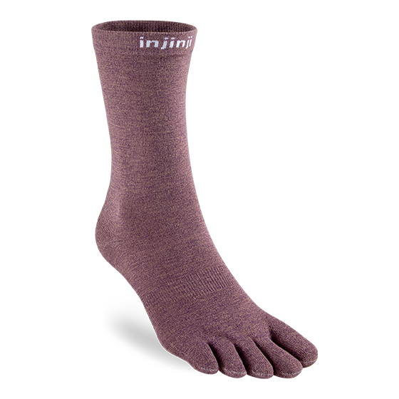 Injinji Liner Crew - amethyst - L (EU 44,5 - 46,5)