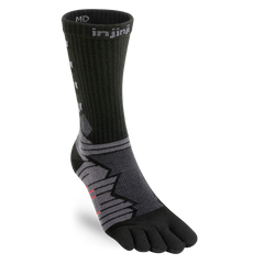 Injinji Ultra Run Crew - obsidian